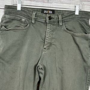 Du/er N2X Relaxed Taper Pants 32 Gray Outdoors 32x32 Performance Trekk Hike Men